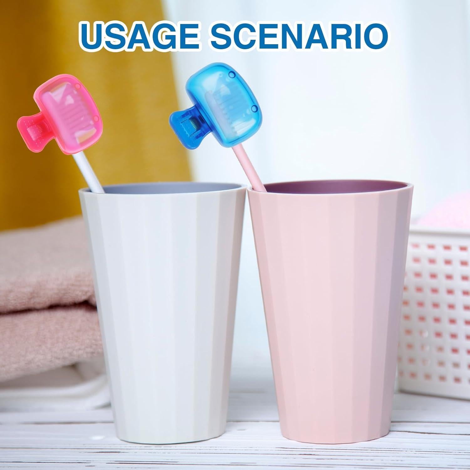 Estuches para Cepillos de Dientes GUSDYIT - 8 Piezas Viaje