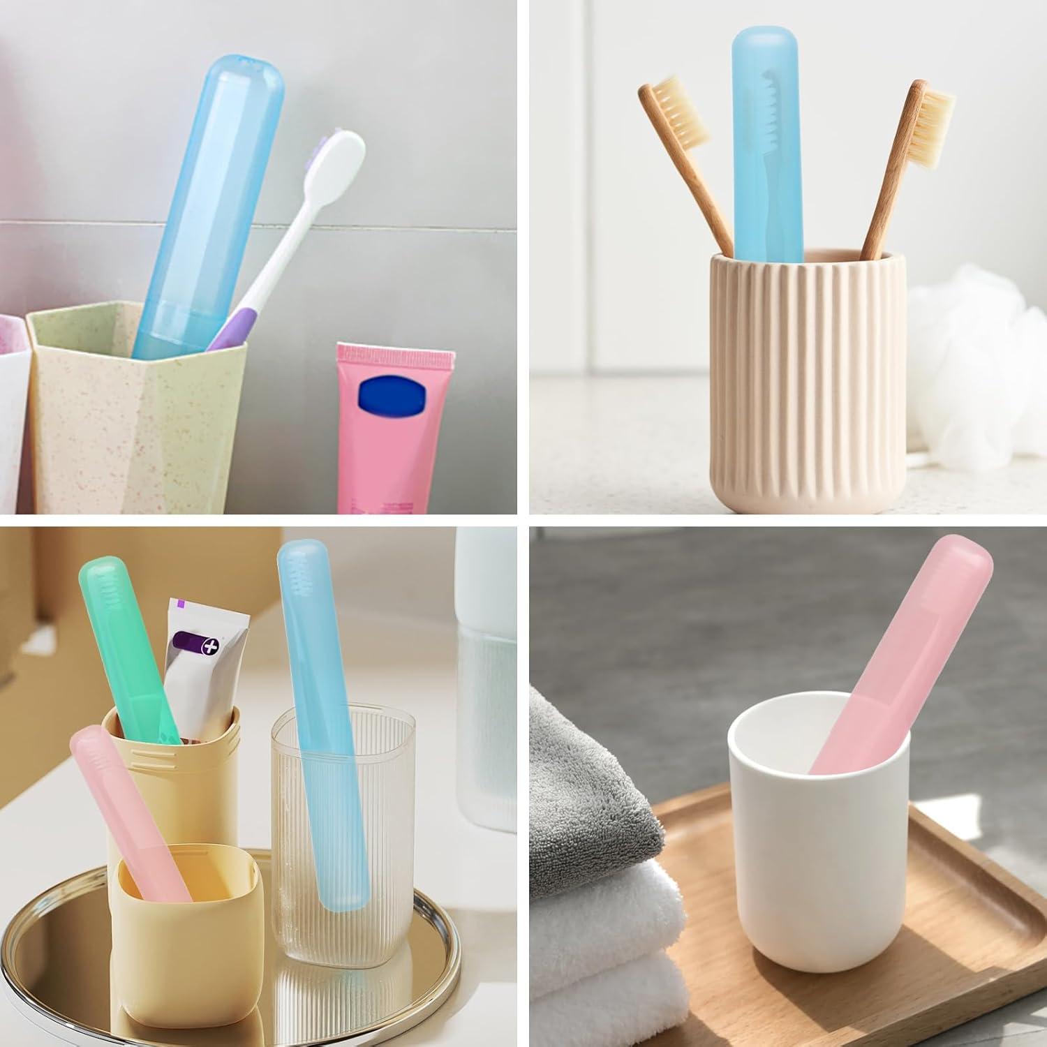 Estuches para Cepillos de Dientes GUSDYIT - 8 Piezas Viaje