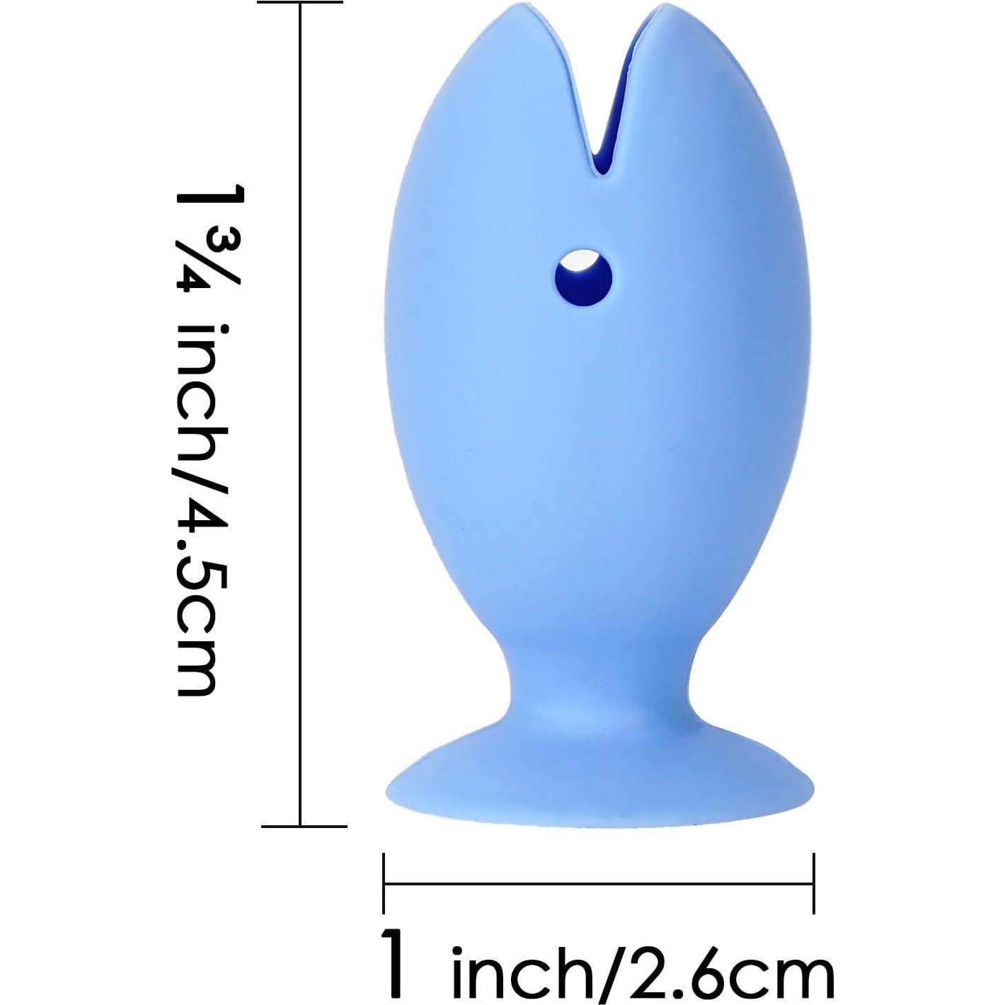 Soporte de Cepillo de Dientes Mini Pez Linkidea x18 Silicona