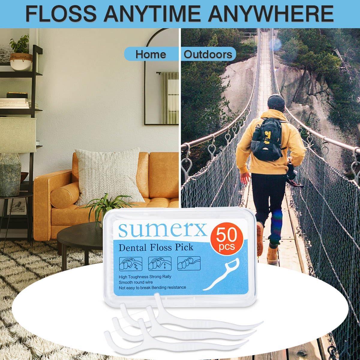 600 Palillos de Hilo Dental HANWEE - Limpieza Profunda Familiar