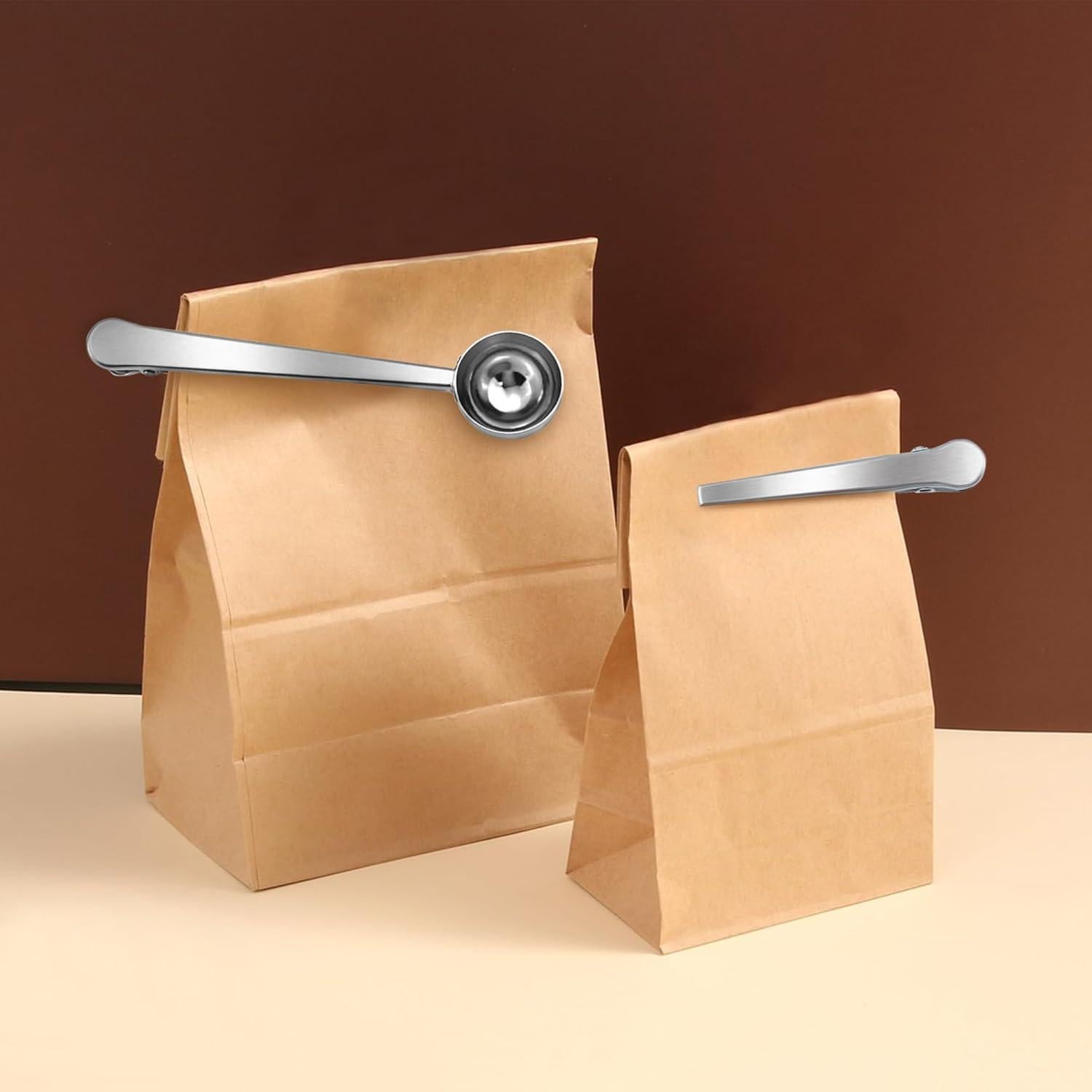 Cucharada Medidora 2 en 1 Quacc de Acero Inoxidable 17.3 cm