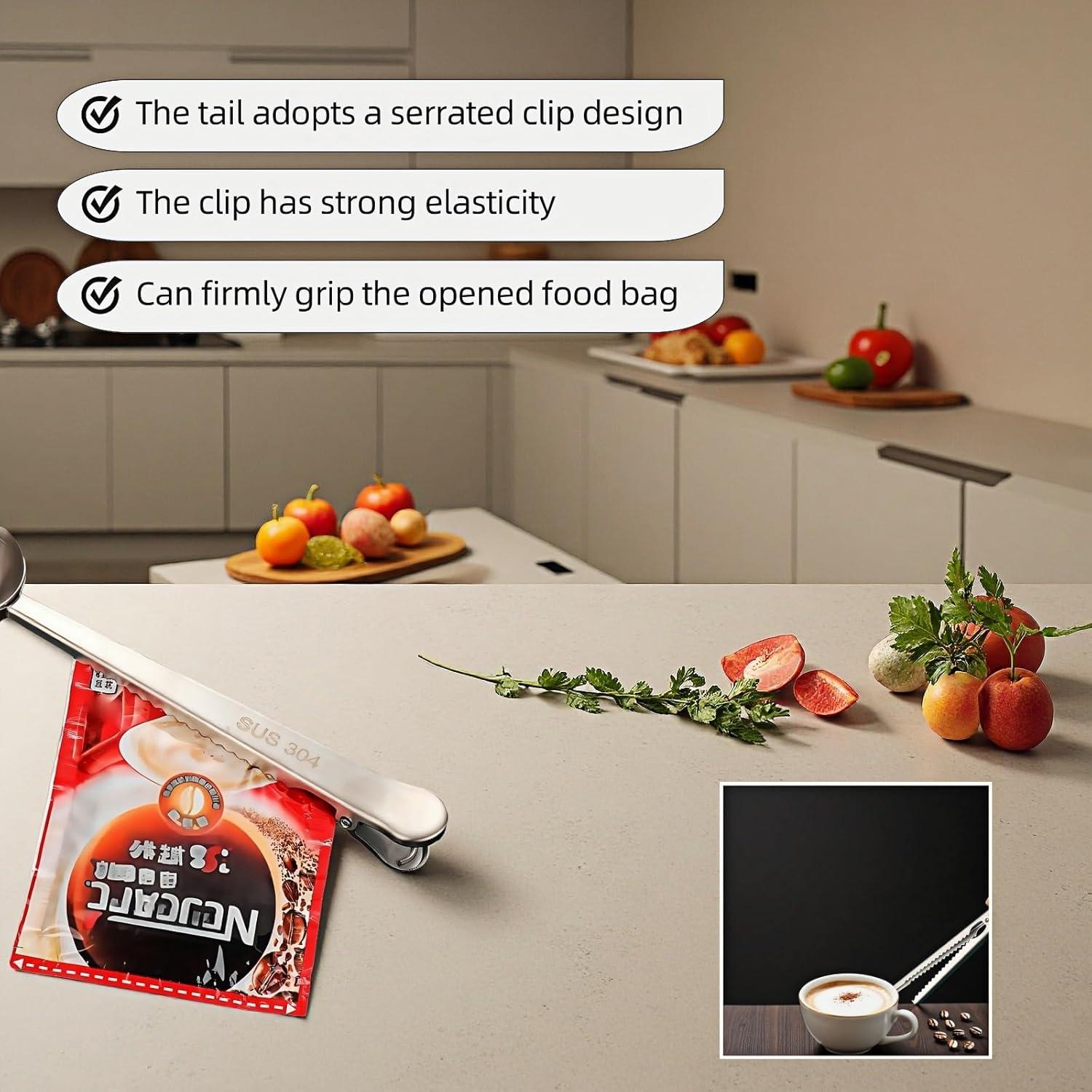 Cucharada Medidora 2-en-1 Btolin Acero Inoxidable 16.99 cm