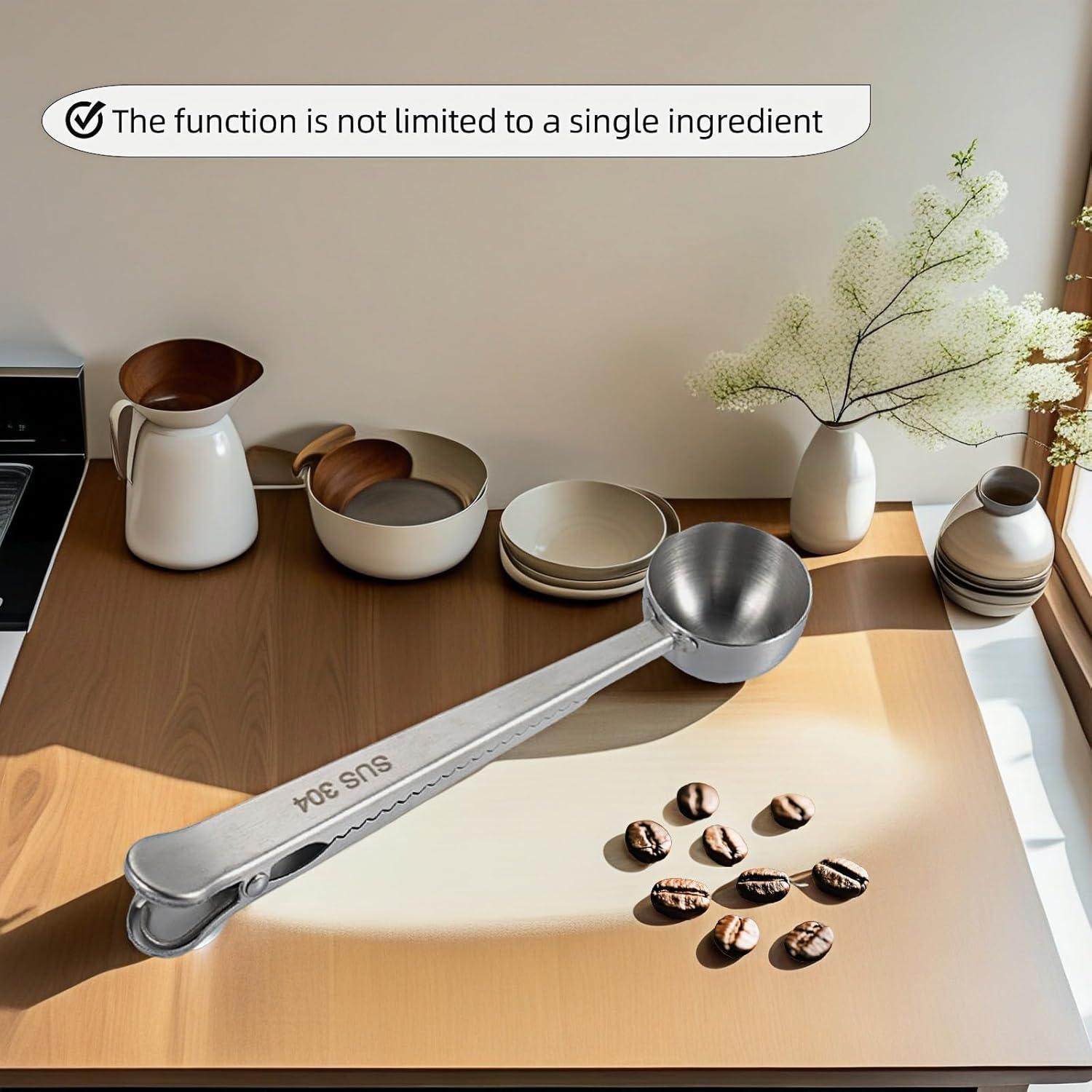 Cucharada Medidora 2-en-1 Btolin Acero Inoxidable 16.99 cm