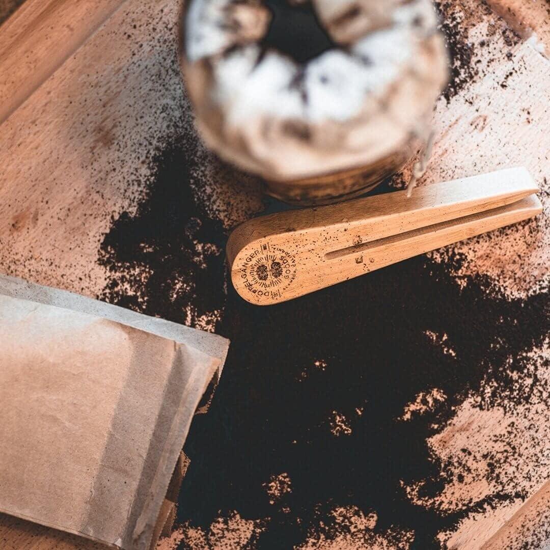 Cuchara Medidora de Bambú 1 Cucharada con Clip Doppelgänger