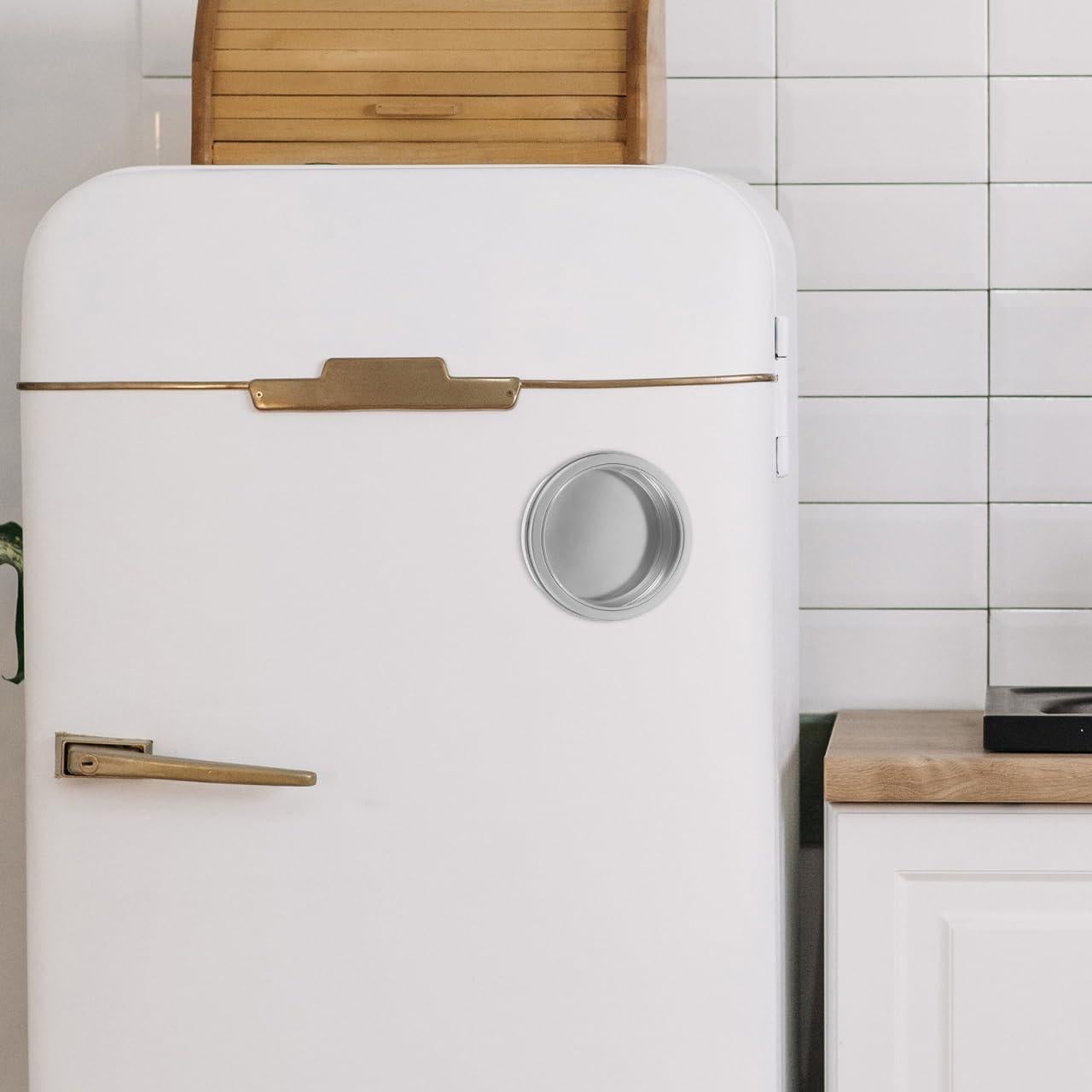 Tarro Magnético para Especias DECHOUS - Acero Inoxidable 9x9 cm