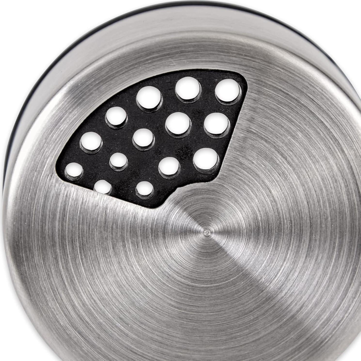 Shaker de Especias RSVP Internacional 148.9 ml Vidrio Acero