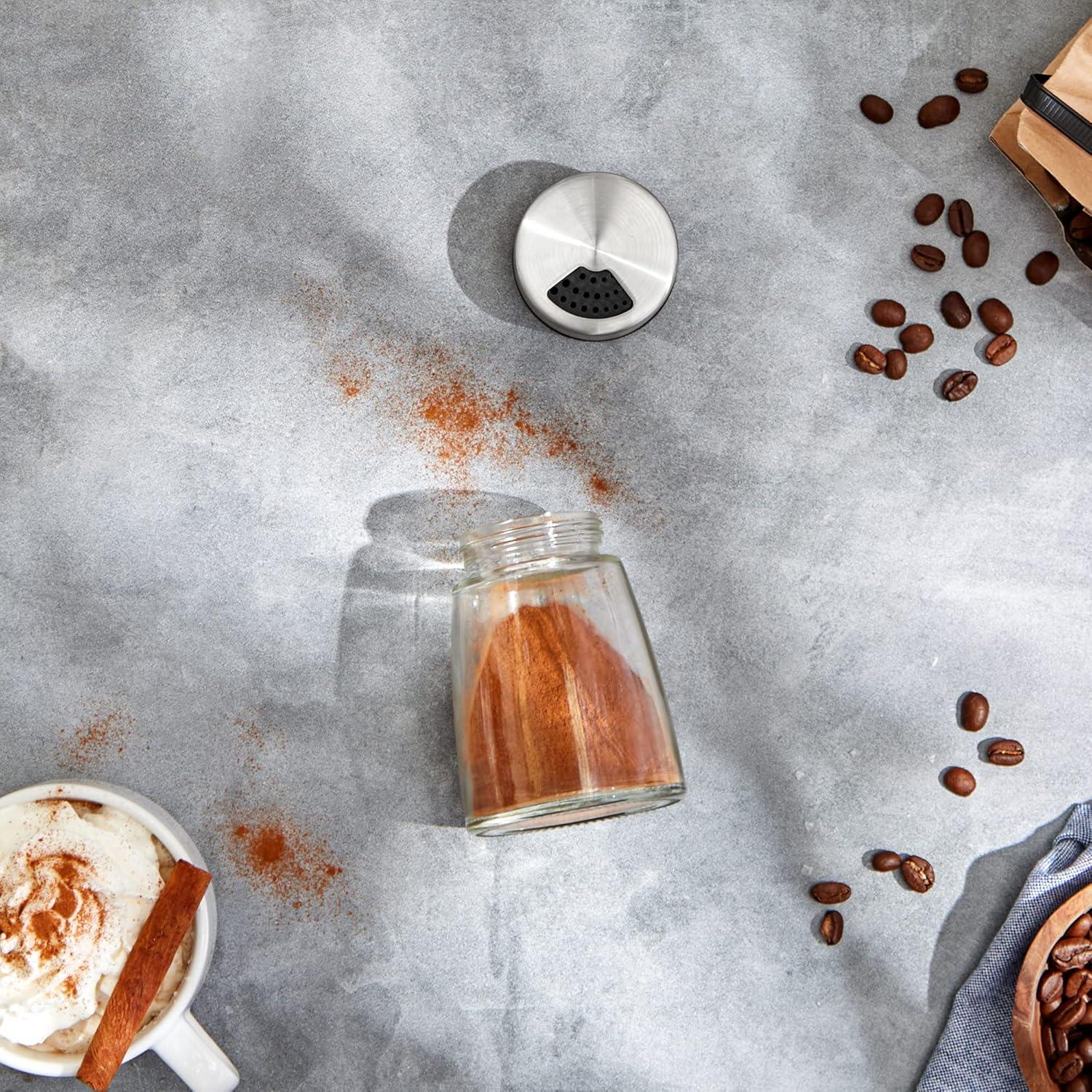 Shaker de Especias RSVP Internacional 148.9 ml Vidrio Acero