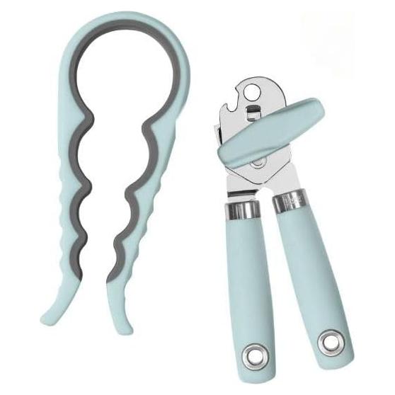 Juego de Abridores Manuales Tovolo - Latas y Tarros, Niebla Azul