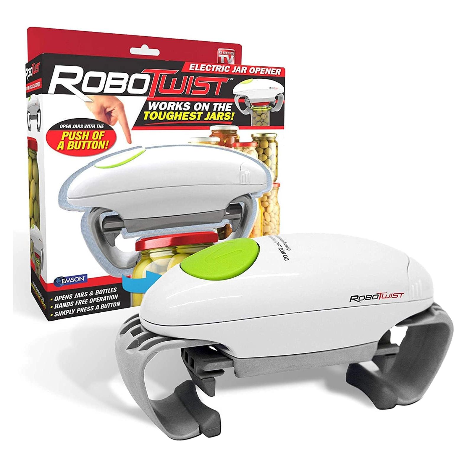 Abrebotellas Eléctrico Robotwist - Abre Frascos Sin Manos