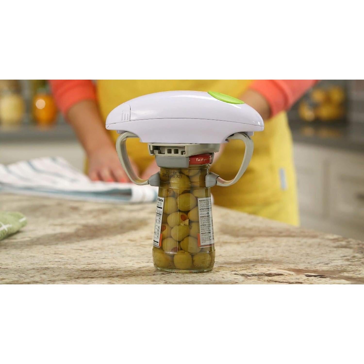 Abrebotellas Eléctrico Robotwist - Abre Frascos Sin Manos