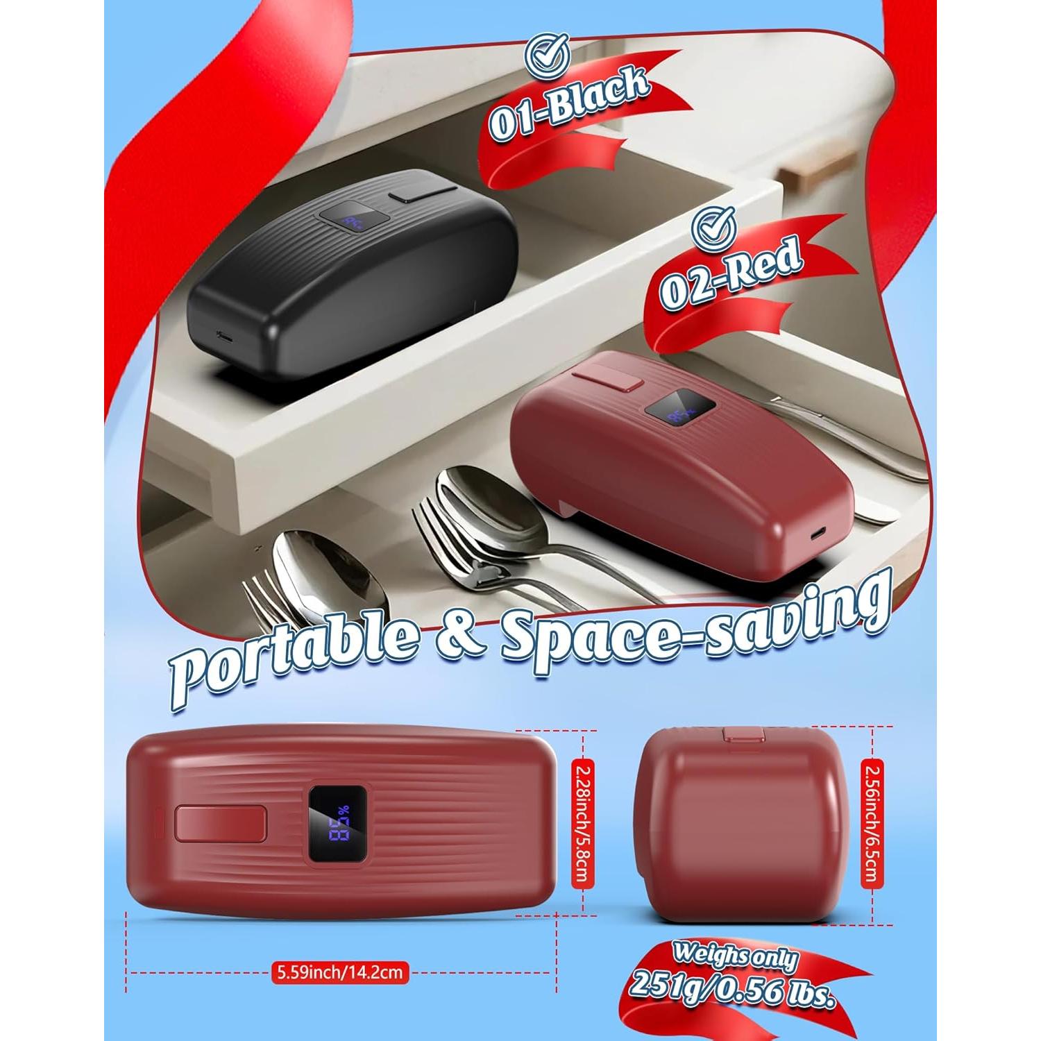 Abrelatas Eléctrico Automático HuiJuKeJi LED Recargable