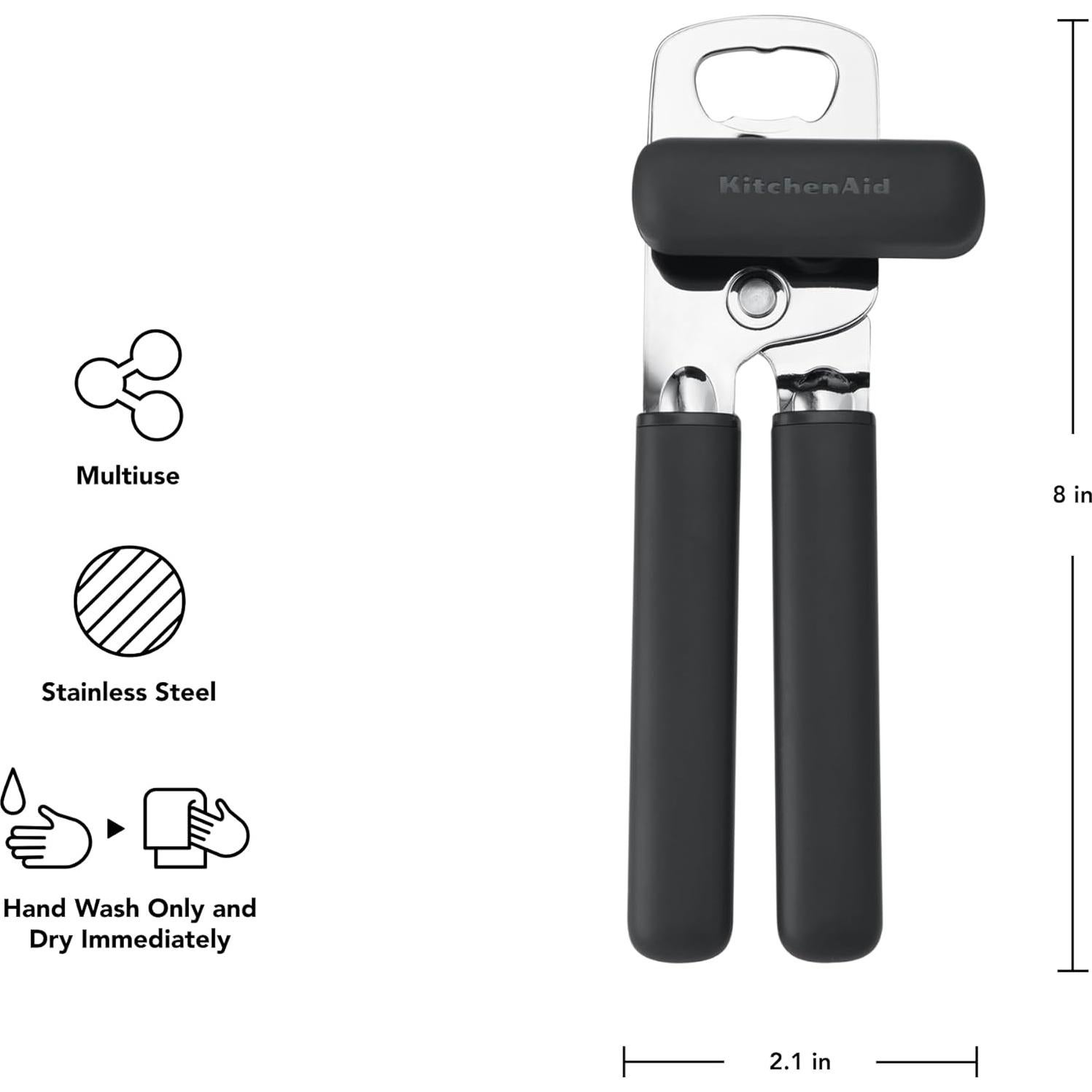 Abrebotellas Multifuncional KitchenAid 20.3 cm Acero Inoxidable