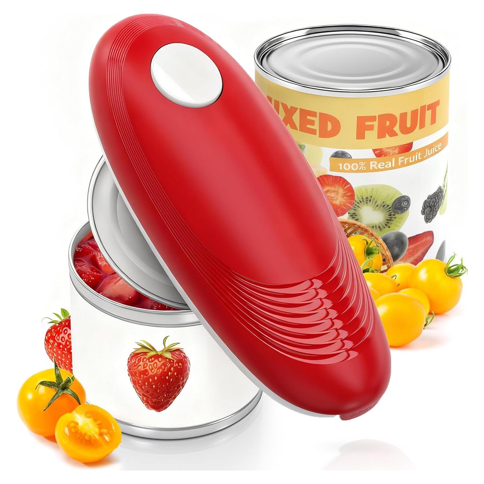 Abrelatas Eléctrico Brilam KGQ-6B Automático Rojo