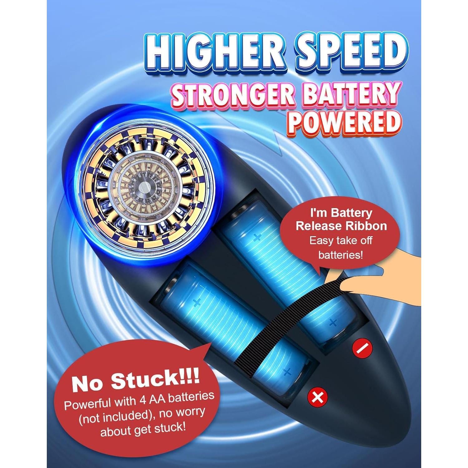 Abrelatas Eléctrico Automático CNFortune KC08 Azul