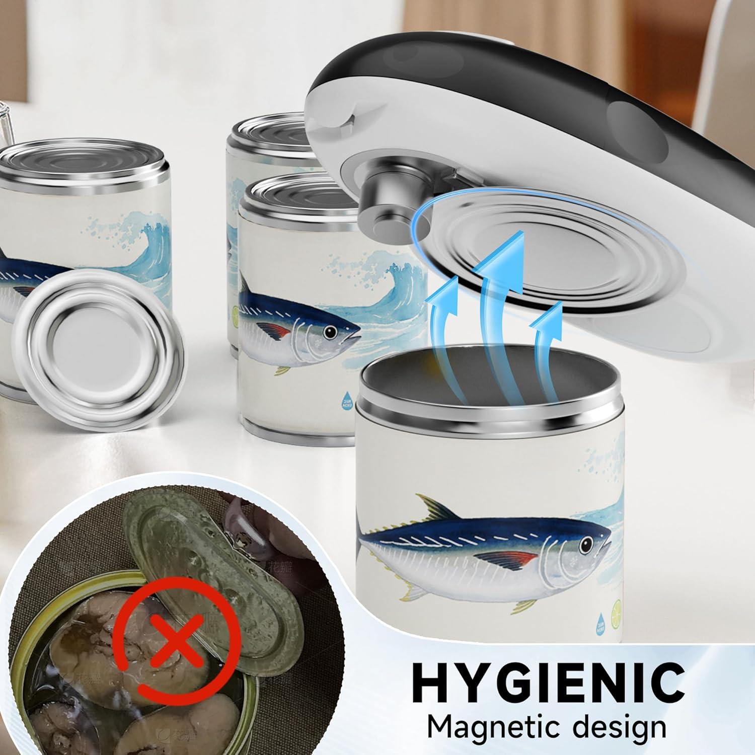 Abrelatas Eléctrico ROLWAY ECO Antideslizante para Personas Mayores