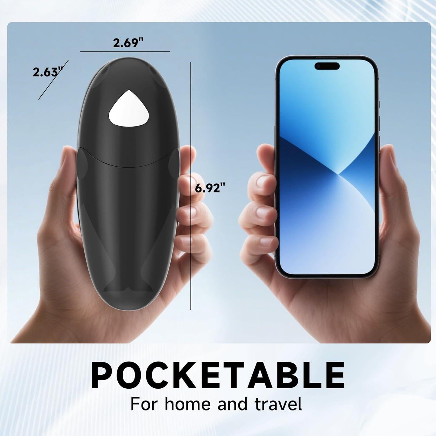 Abrelatas Eléctrico ROLWAY ECO Antideslizante para Personas Mayores