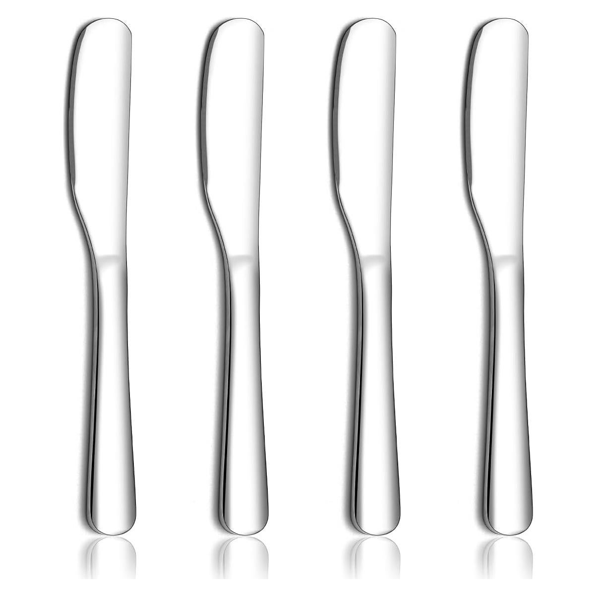 Set de 4 Cuchillos de Mantequilla Homquen Acero Inoxidable