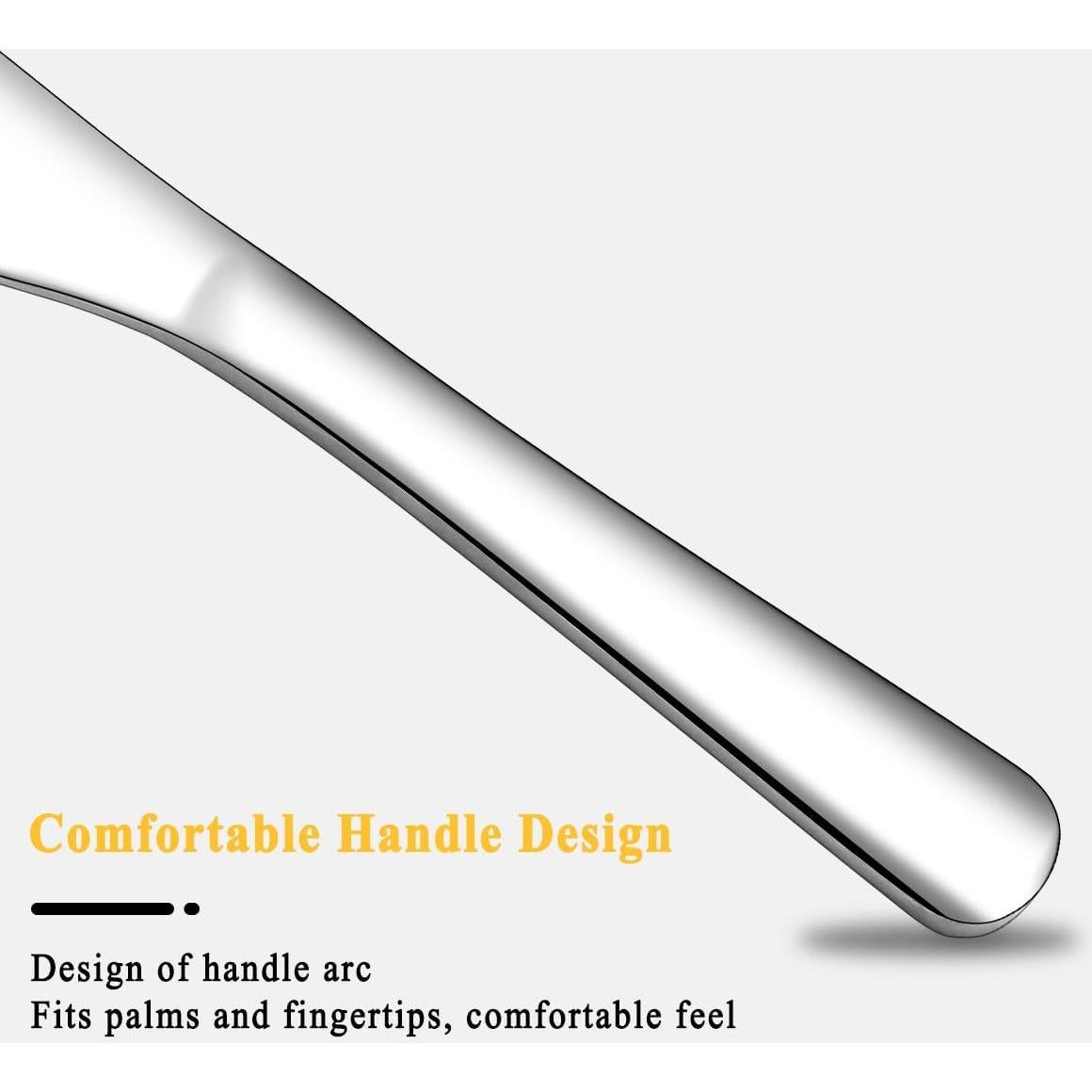 Set de 4 Cuchillos de Mantequilla Homquen Acero Inoxidable