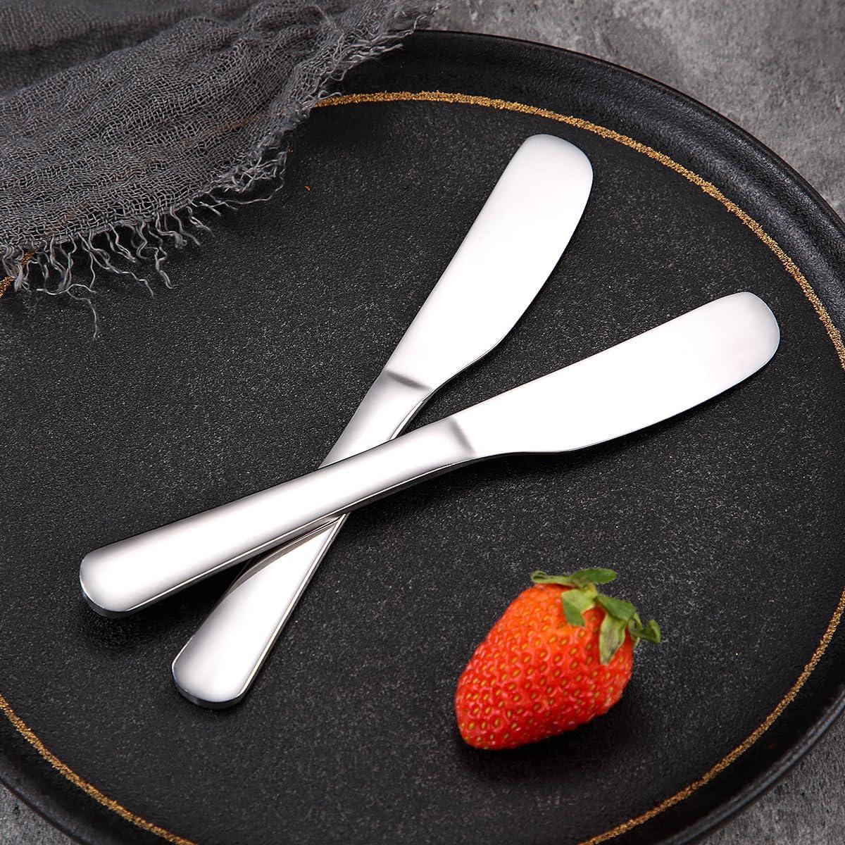 Set de 4 Cuchillos de Mantequilla Homquen Acero Inoxidable