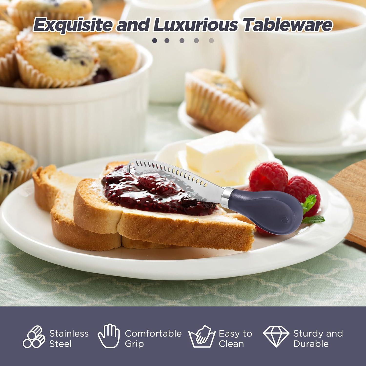 Cuchillo para Mantequilla LemonBest 3 en 1 Acero Inoxidable