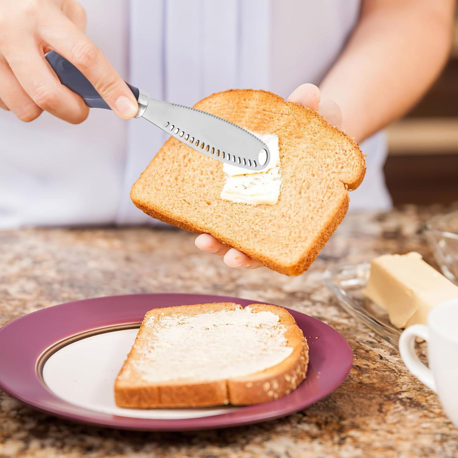 Cuchillo para Mantequilla LemonBest 3 en 1 Acero Inoxidable