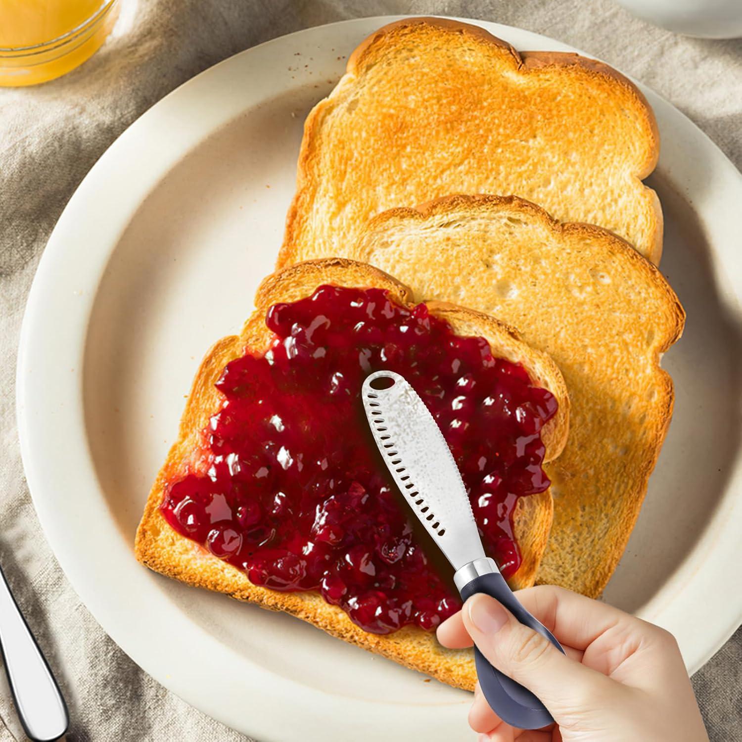 Cuchillo para Mantequilla LemonBest 3 en 1 Acero Inoxidable