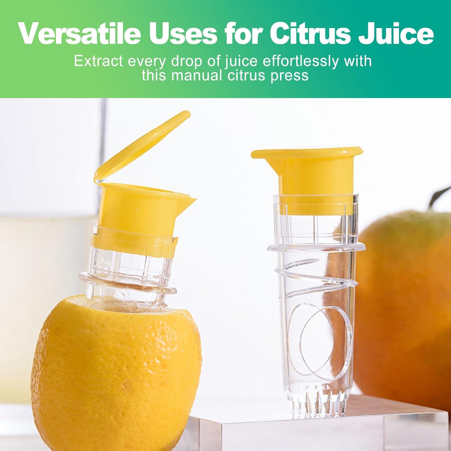 Exprimidor de Limón Compacto SLAIXIU con Tapa de Tornillo