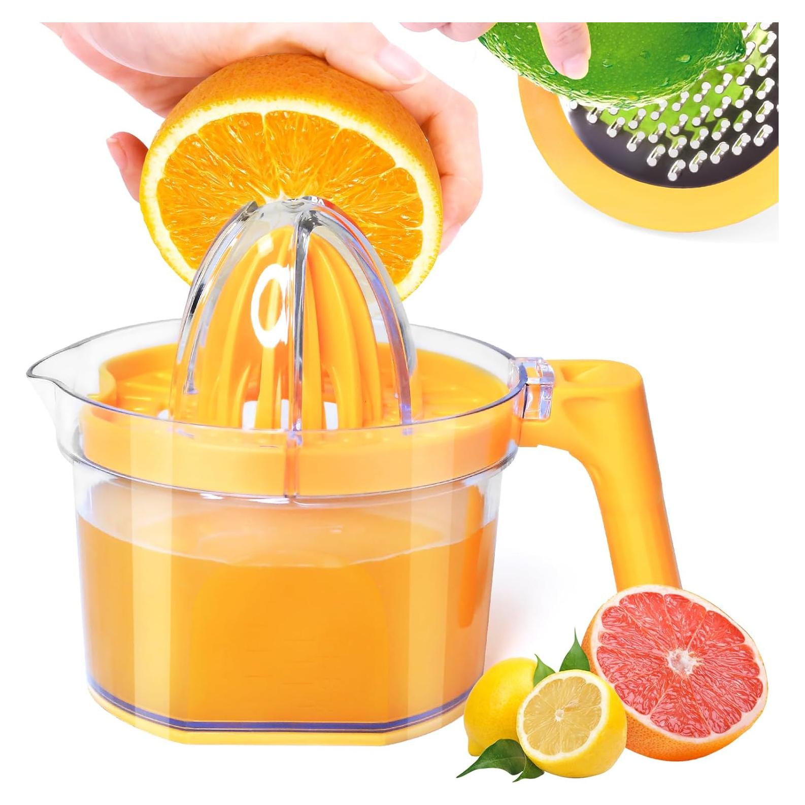 Exprimidor Manual ChefVille MJ02 Naranja 620ml Multifuncional