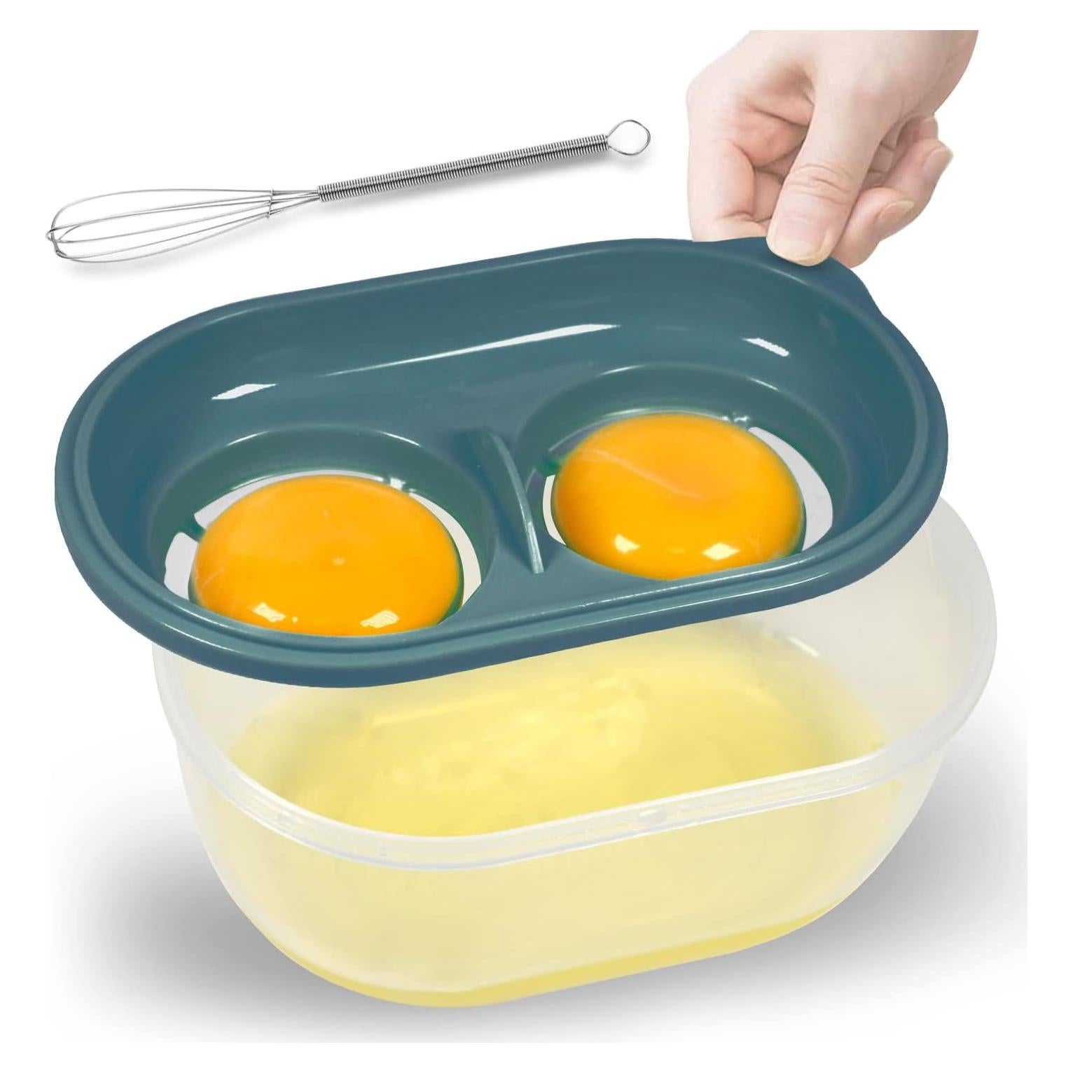 Separador de Clara de Huevo MTFATBEST Azul, Grado Alimenticio