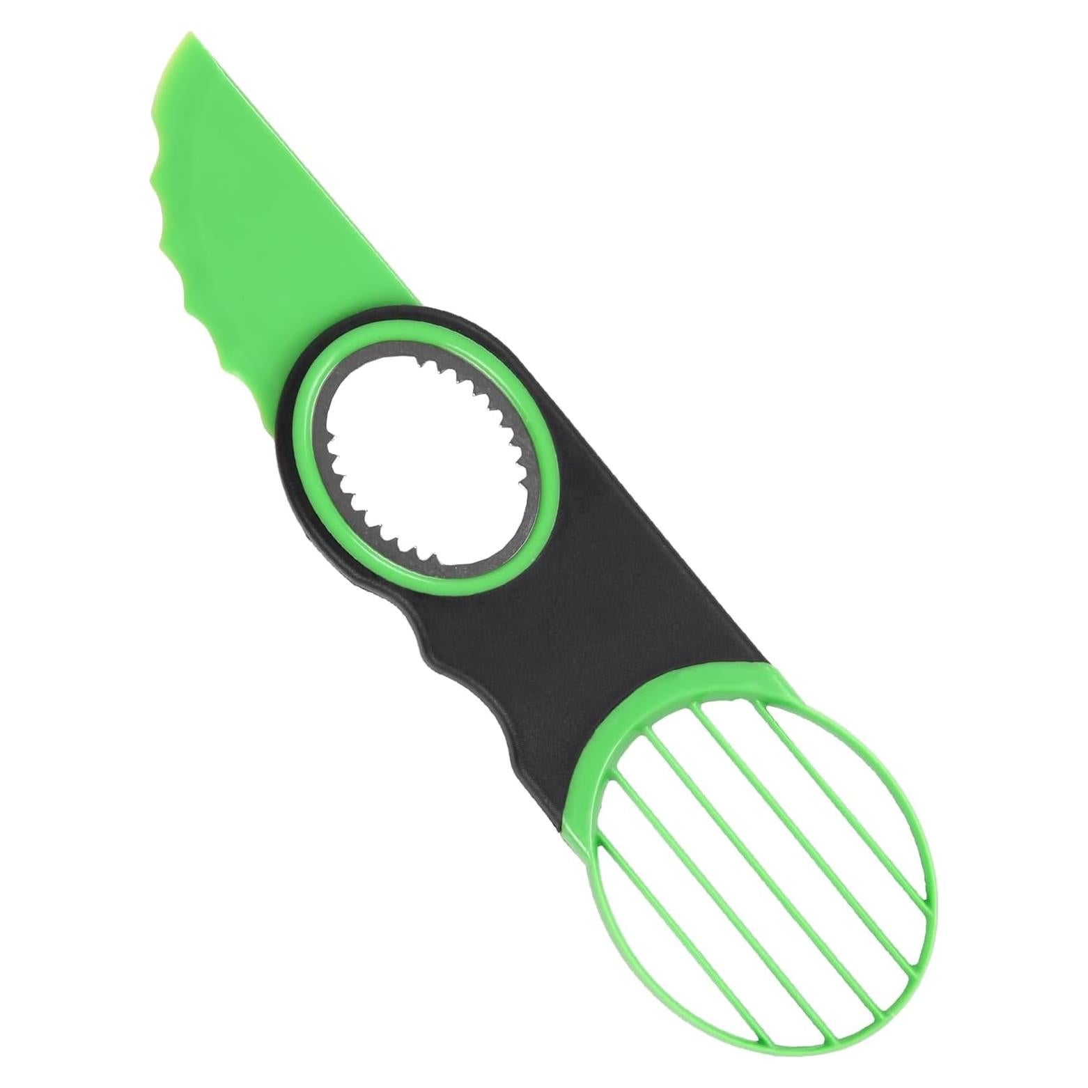 Cortador de Aguacate 3-en-1 Ebecuoa Acero Inoxidable Verde