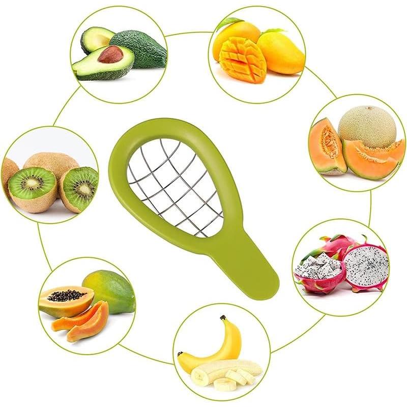 Juego 3 Piezas Cortador de Aguacate XHCLIUFB Apto Lavavajillas