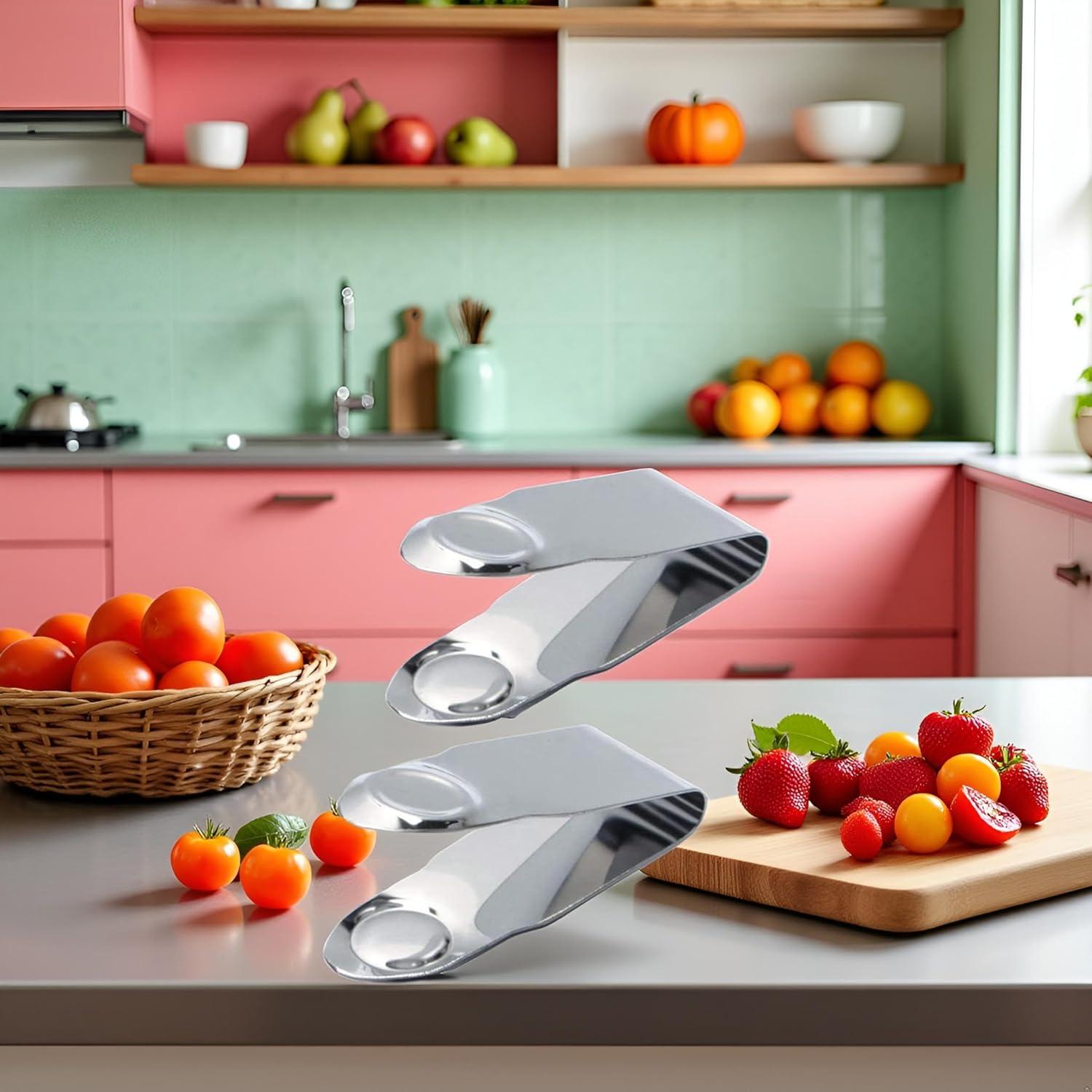 Set de 2 Huller de Fresa Acero Inoxidable GANPUB 7.1 cm