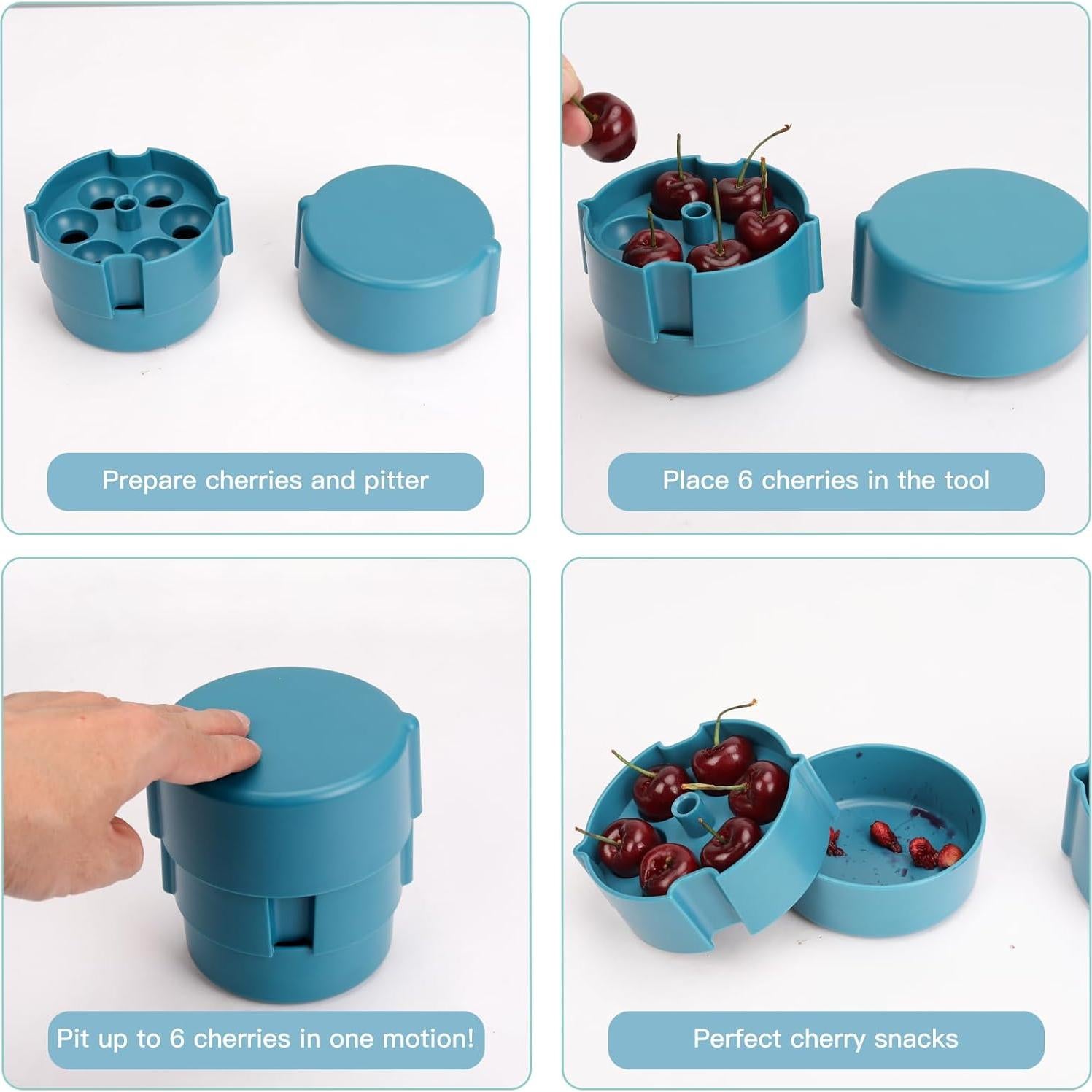 Deshuesador de Cereza HOMNELL Cp-6t, Rápido y Compacto