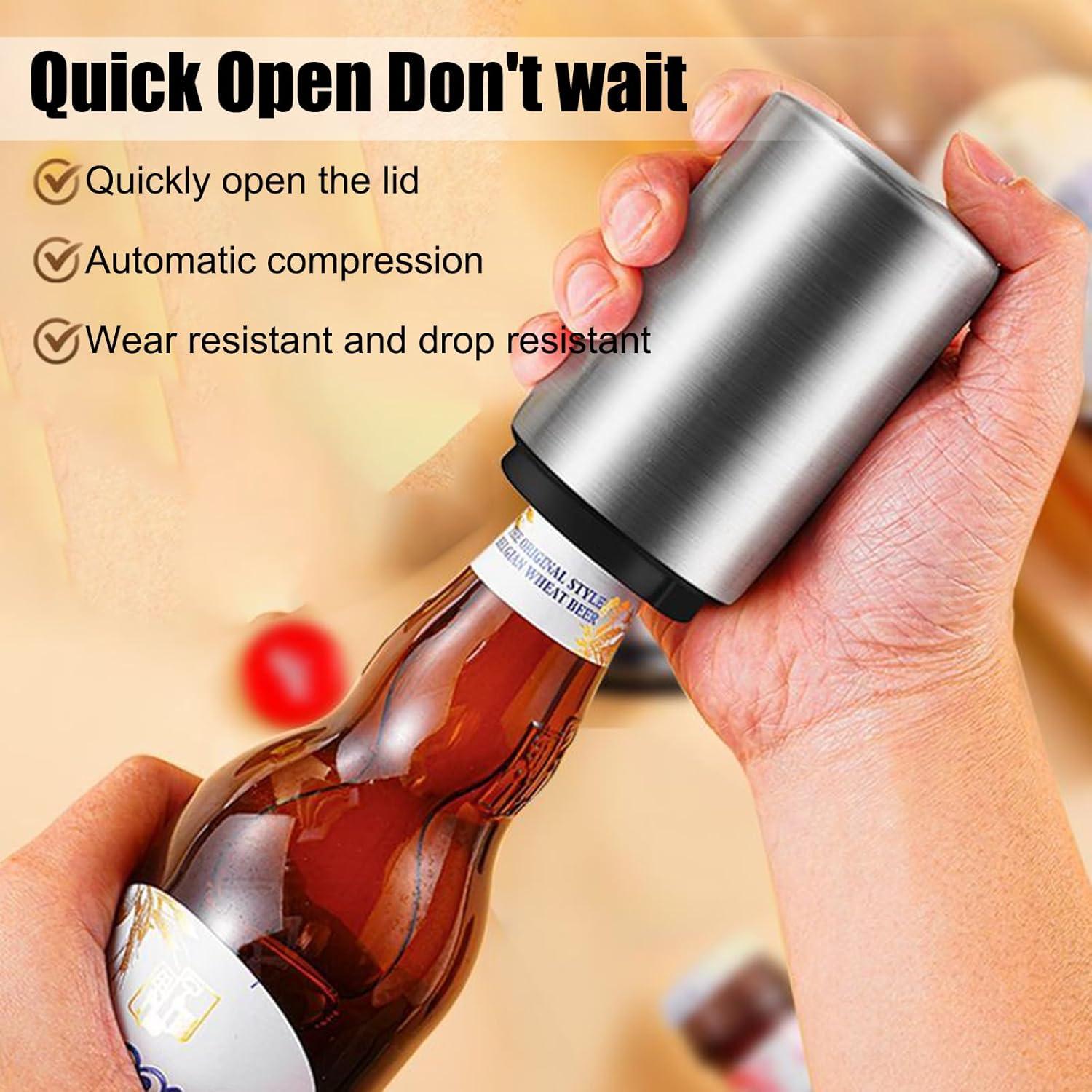 Destapador Automático de Botellas VEADOOLLY Acero Inoxidable