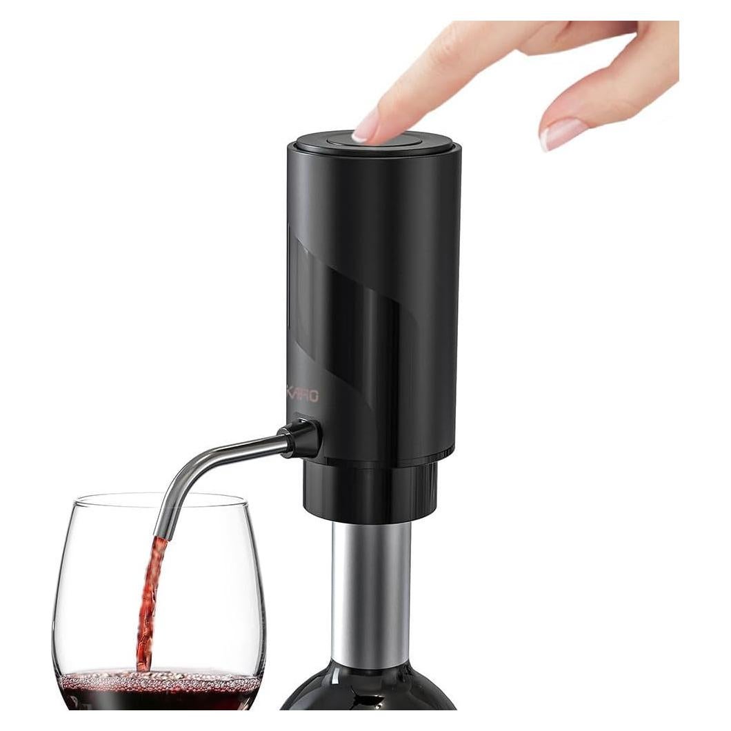 Aerador de Vino Eléctrico AIKARO Decantador Recargable 250ml