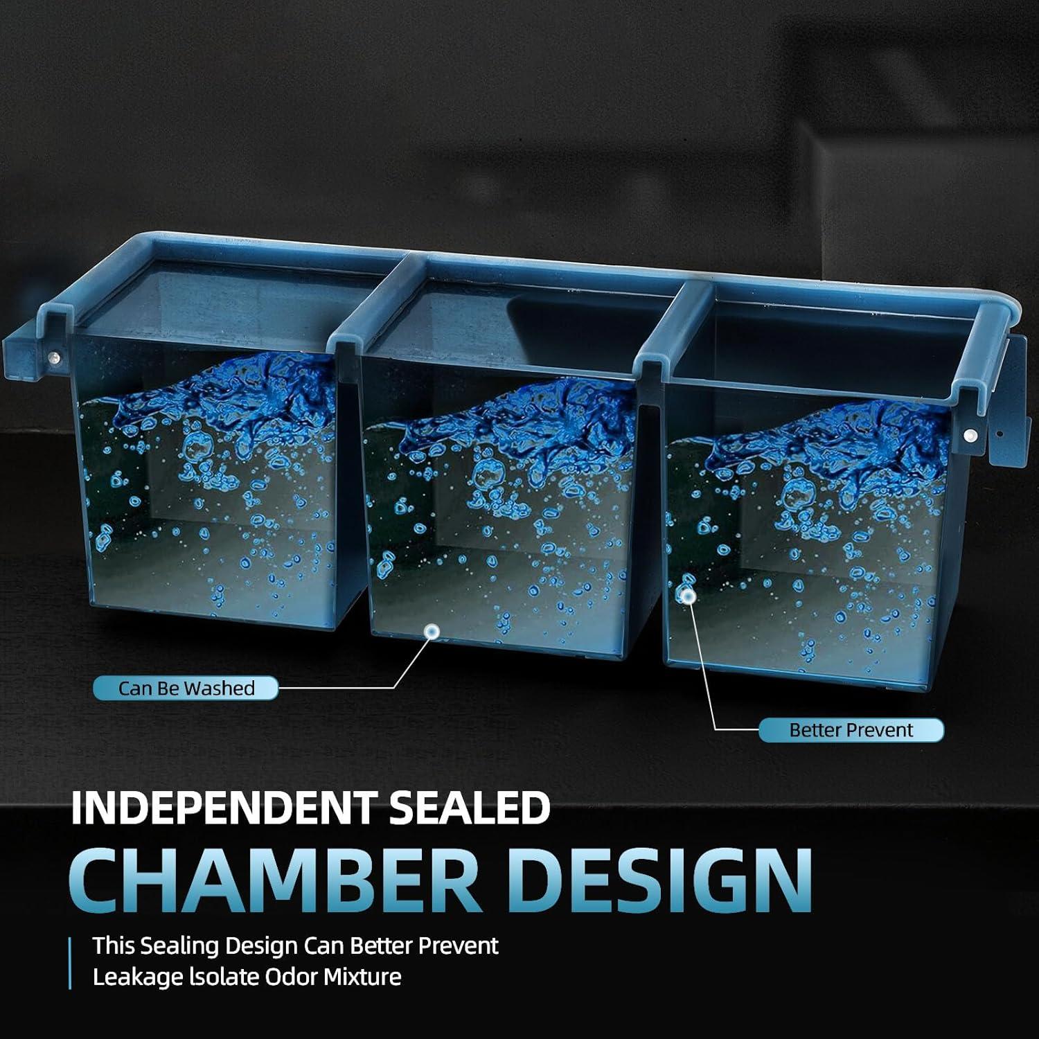 Bandejas de Hielo Grandes OAOZFWY - Silicona 2 Pulgadas 2 Piezas