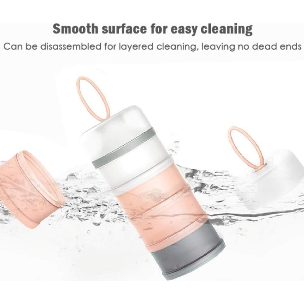 Contenedor de Almacenamiento de Snacks Yasonsen 4 Capas 480ml