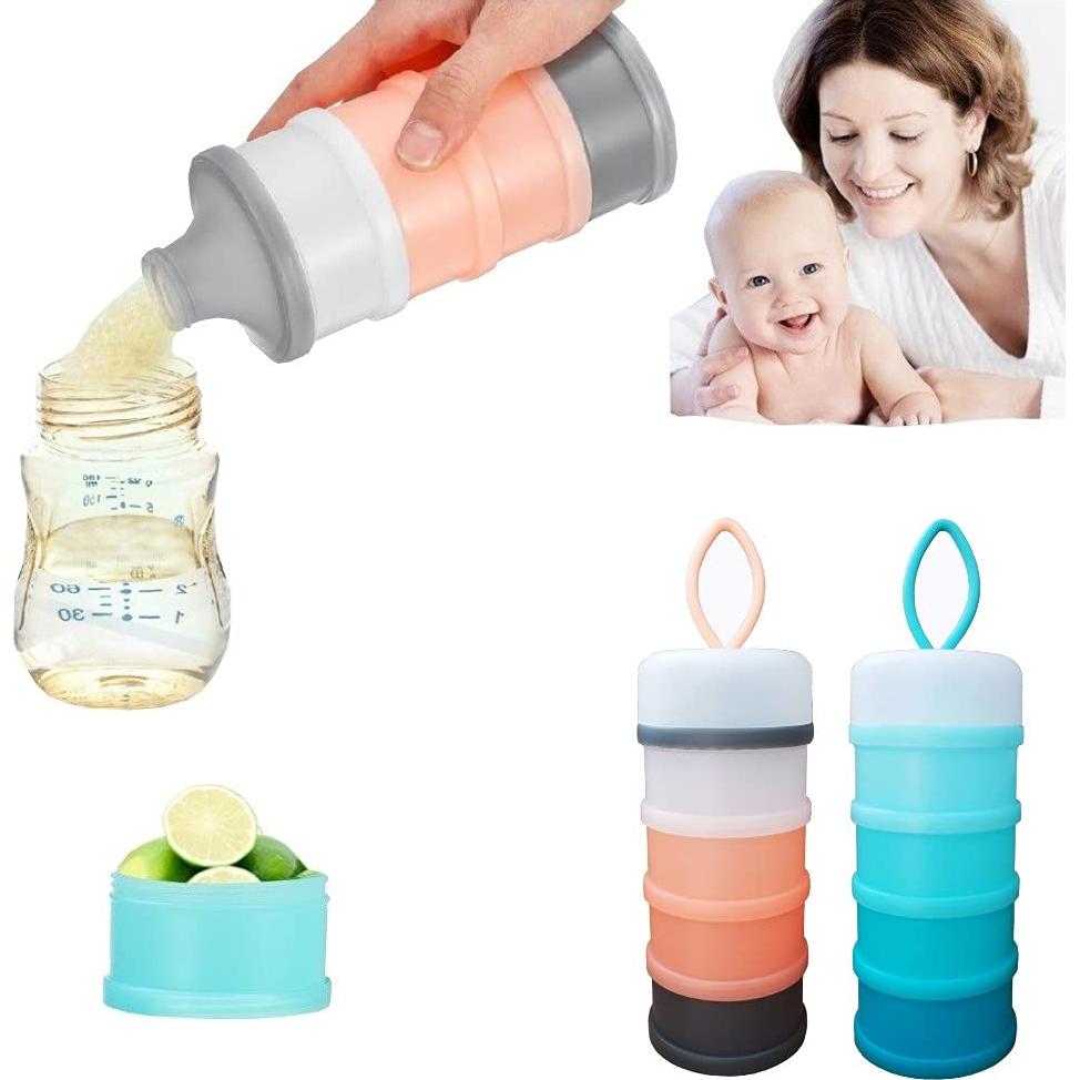 Contenedor de Almacenamiento de Snacks Yasonsen 4 Capas 480ml