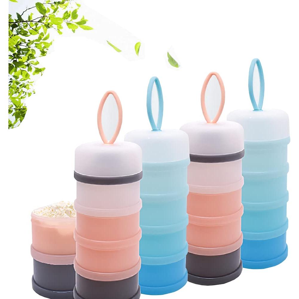 Contenedor de Almacenamiento de Snacks Yasonsen 4 Capas 480ml