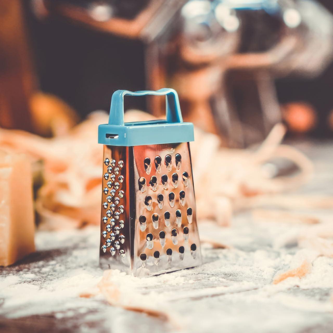 Rallador de Queso Mini Ciieeo 12 Pcs Acero Inoxidable 6.7x3.7 cm