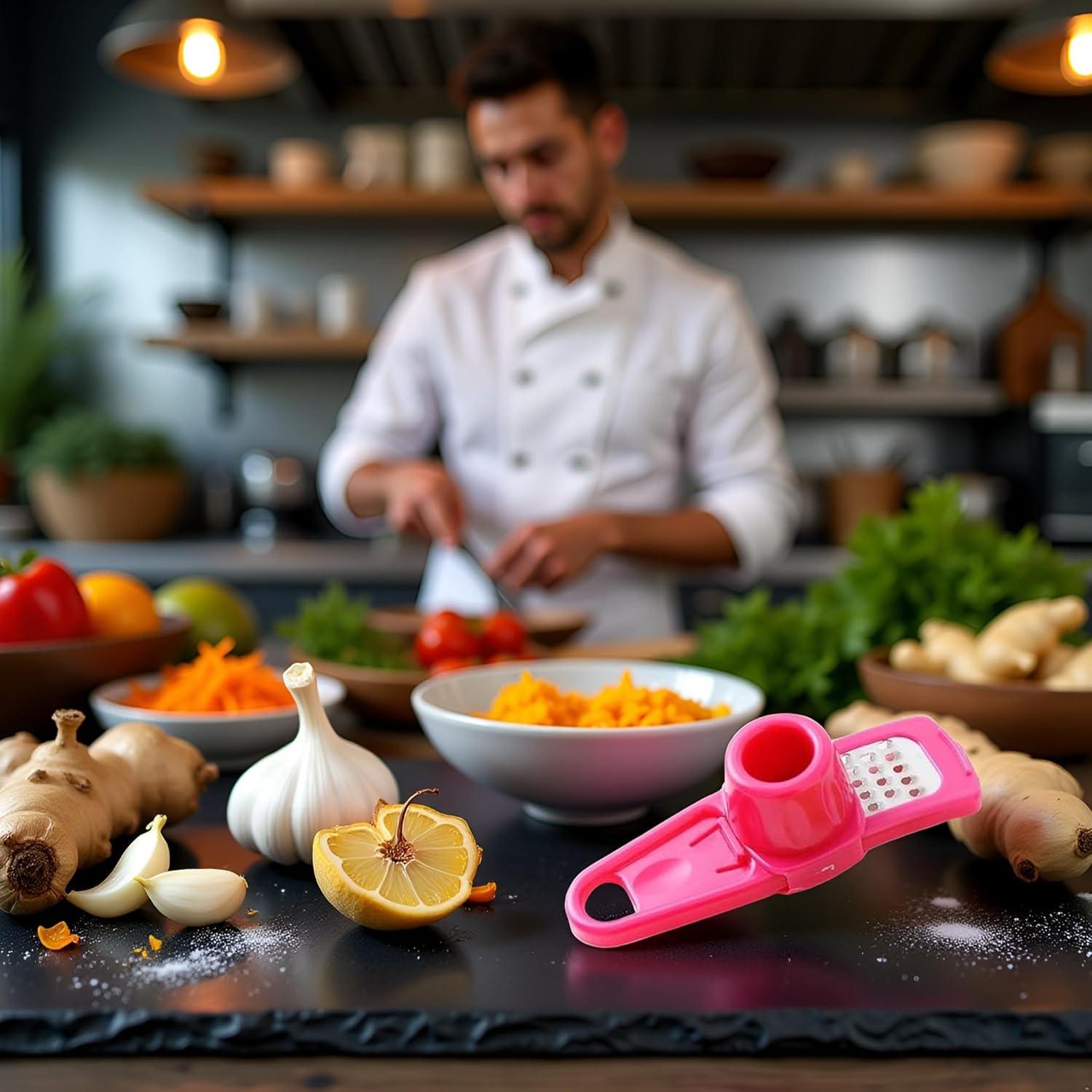 Rallador Multifuncional Cauaoa de Acero Inoxidable 2.54 cm