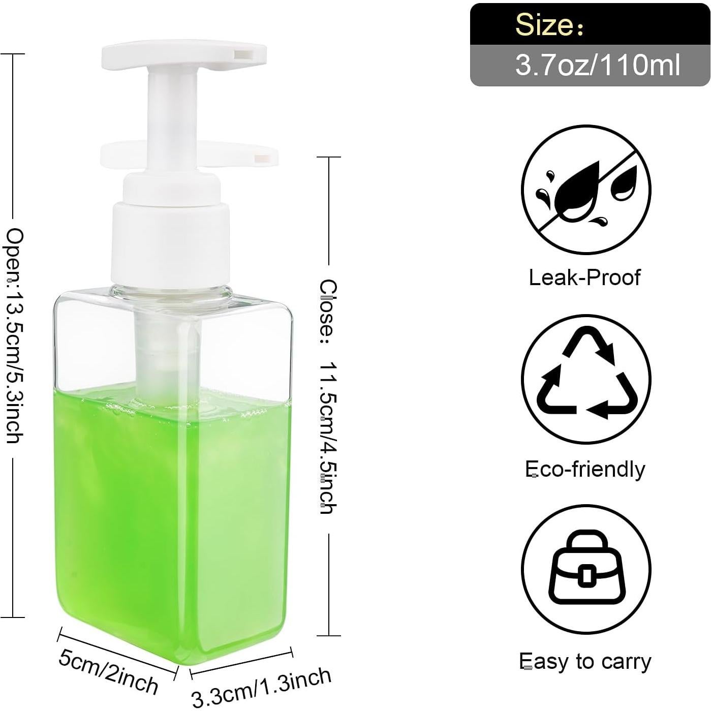 Botellas de Viaje Hethyo 4x110ml A Prueba de Fugas