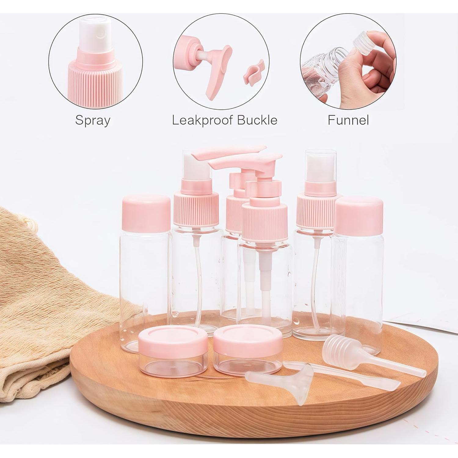 Kit de Botellas de Viaje Vitog 13 Piezas Aprobado por TSA