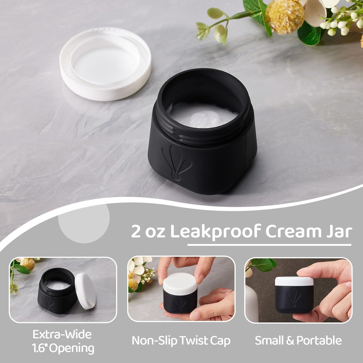 Juego de Botellas de Silicona INSFIT 6 Piezas Viaje 3oz