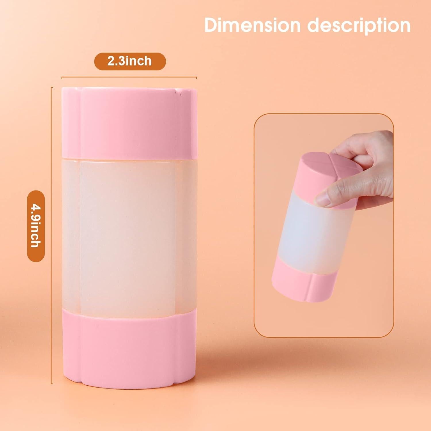 Botella de Viaje Olatay 4-en-1 Aprobada TSA 240ml Rosa