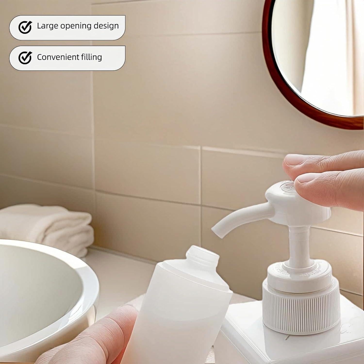 Conjunto de Botellas de Viaje Chinshwehaw 3-Pack Silicona 30ml 60ml 100ml