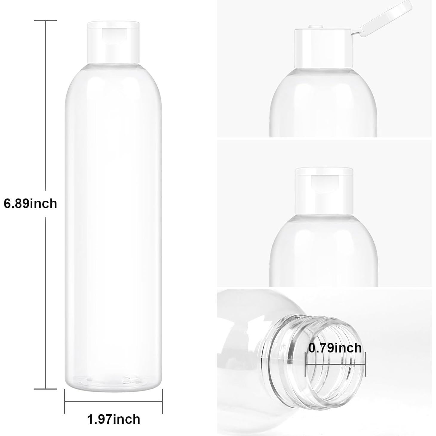 Paquete de 2 Botellas de Viaje Neendohome 250 ml a Prueba de Fugas
