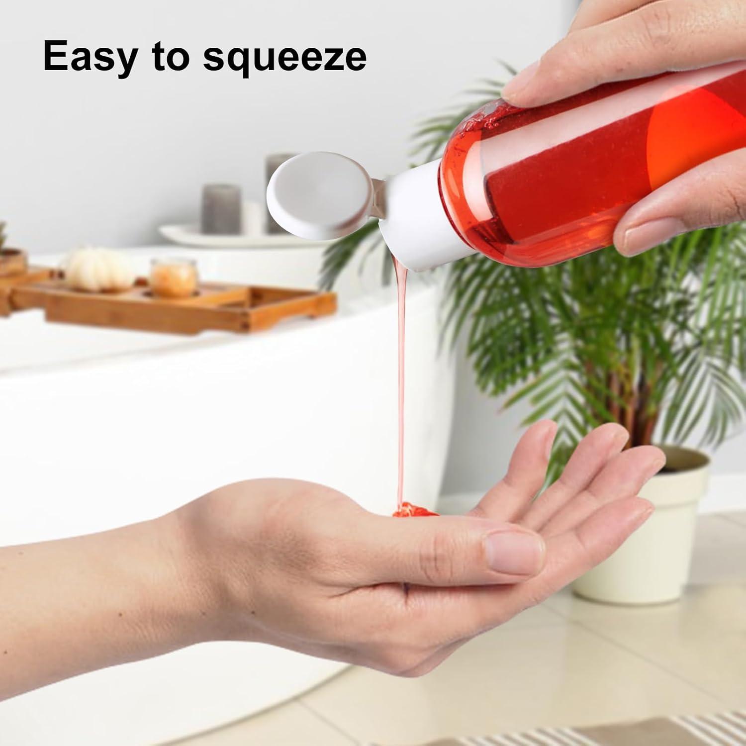 Paquete de 2 Botellas de Viaje Neendohome 250 ml a Prueba de Fugas