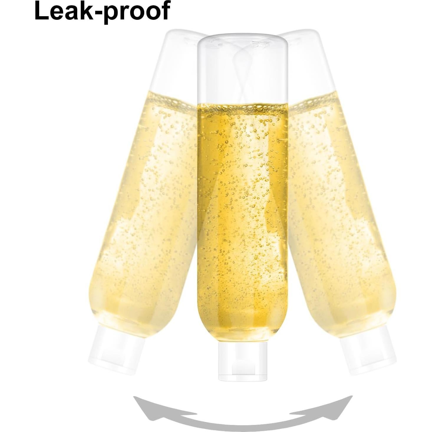 Paquete de 2 Botellas de Viaje Neendohome 250 ml a Prueba de Fugas