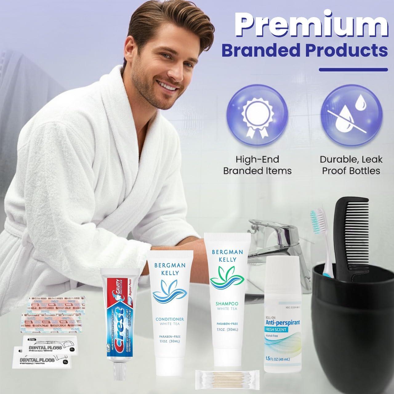 Kit de Aseo de Viaje Trektote 13 Piezas TSA - Esenciales